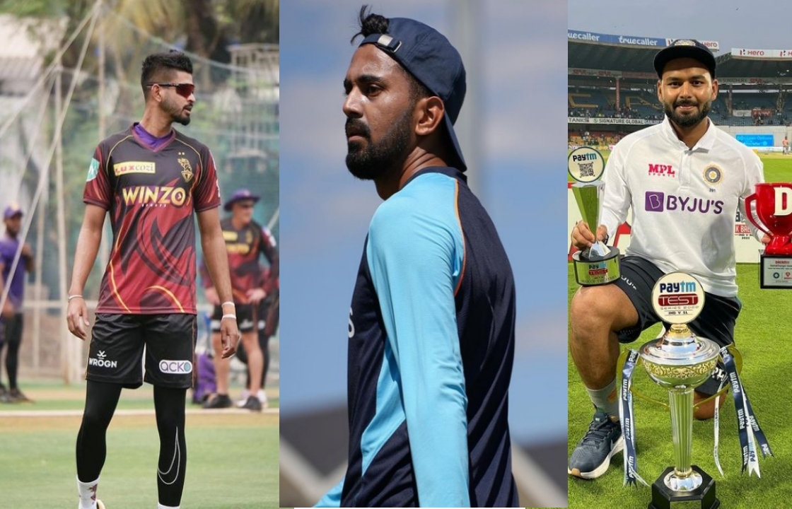 केएल राहुल (KL Rahul), ऋषभ पंत (Rishabh Pant) और श्रेयस अय्यर (Shreyas Iyer)