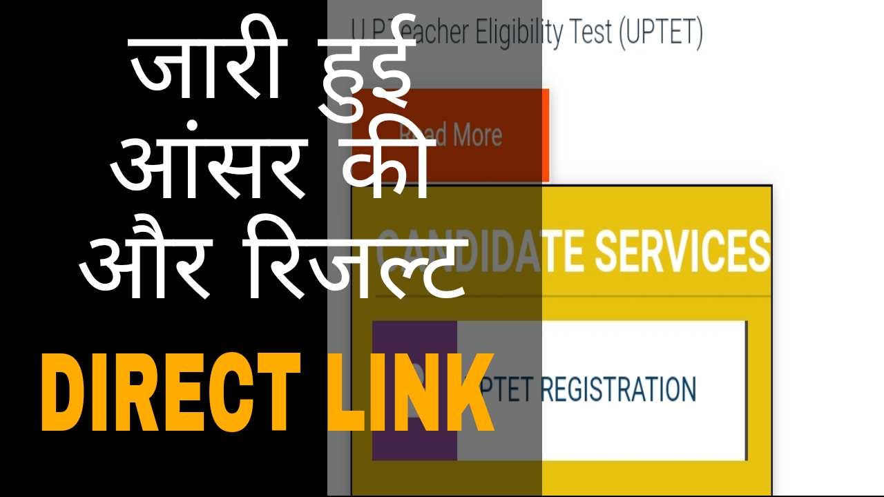 UPTET Result & Answer Key 2022 Download In Hindi