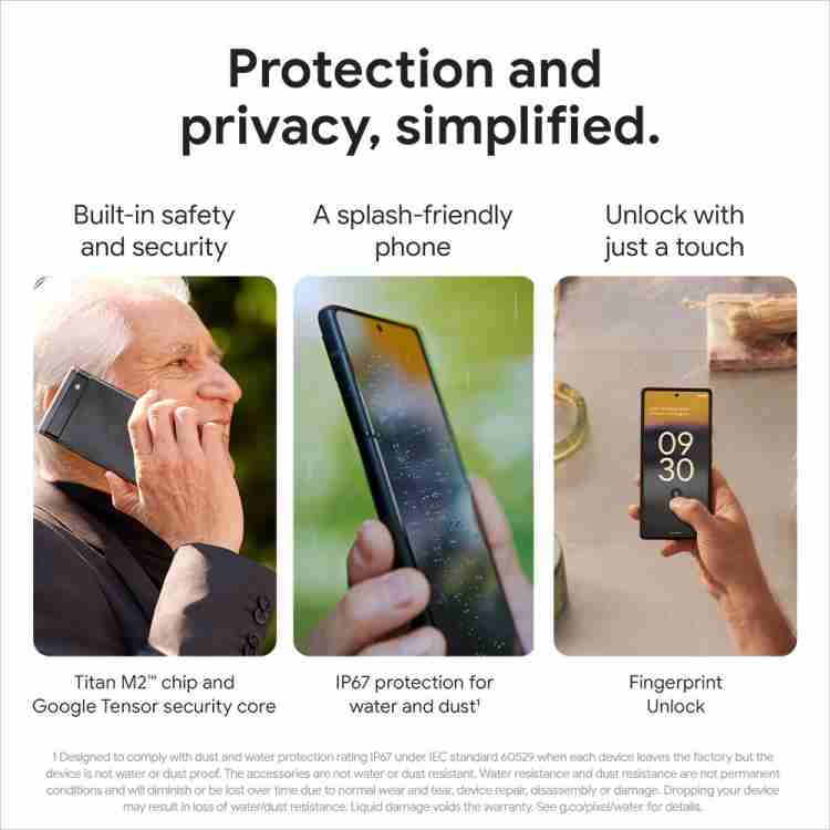 Google Pixel 6a Protection & Privacy