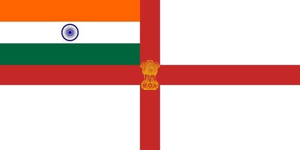 Indian Navy Flag Present 2022