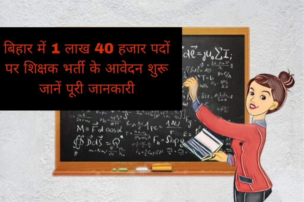 Bihar Teacher Bharti 2023 Notification, Eligibility Criteria, Age Limit, Salary, Education Qualification & How To Apply Online Form In Hindi